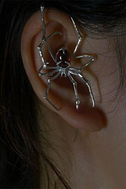 Halloween Punk Spider Earrings