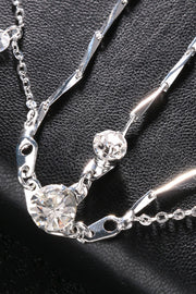 Simple Rhinestone Pendant Headdress