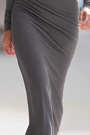 Sexy Slim-fit Long-sleeved Elegant Bottoming Midi Dress