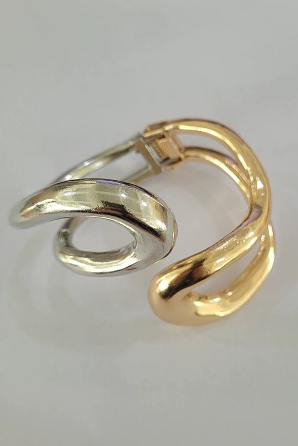 Fashion Alloy Twisted Double Layer Jewelry