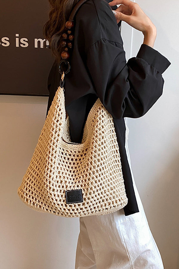 Ins Style Retro Hollow Straw Bag