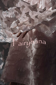 Stylish Backless Bow Elegant Butterfly Loose Mini Dress