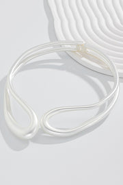 Fashion Alloy Twisted Double Layer Jewelry