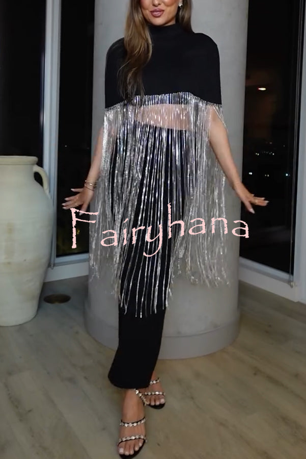 New Level High Waist Side Zipper Slit Midi Skirt