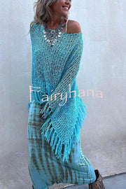 Adoring Memories Tie-dye Elastic Waist Maxi Skirt