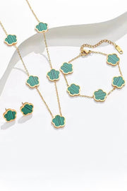 Exquisite Flower-shaped Versatile Metal Chain Jewelry