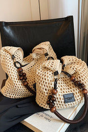 Ins Style Retro Hollow Straw Bag