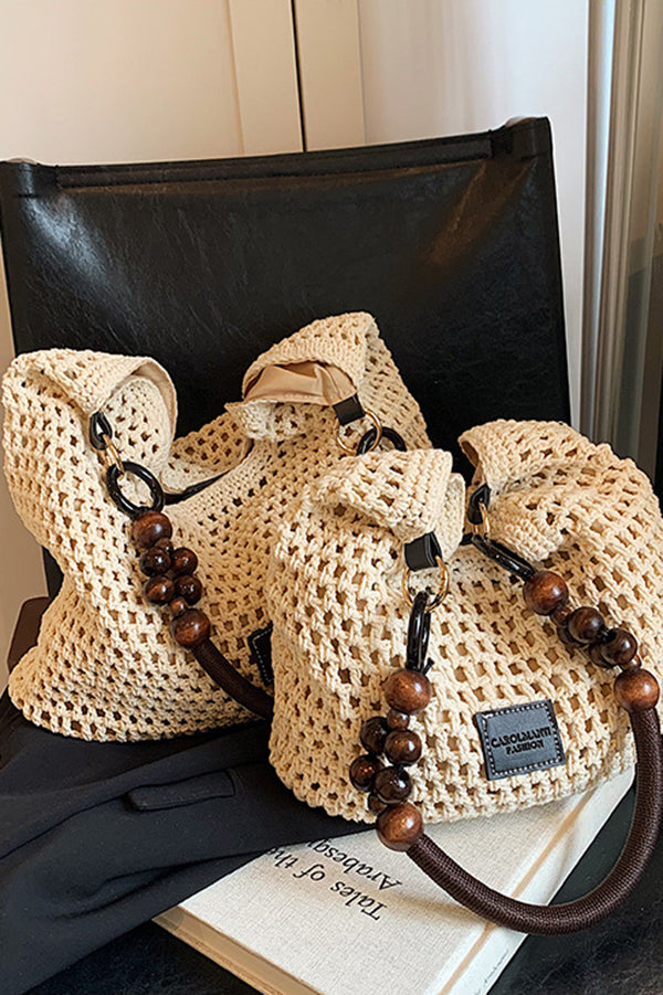 Ins Style Retro Hollow Straw Bag