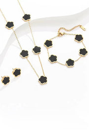 Exquisite Flower-shaped Versatile Metal Chain Jewelry