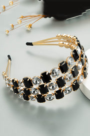 Personalized Three-row Diamond-studded Fashion Headband