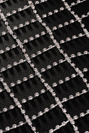 Fashionable Mesh Diamond Tassel Hair Accessory