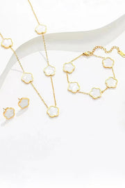 Exquisite Flower-shaped Versatile Metal Chain Jewelry