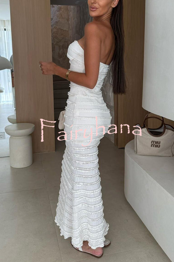 Sexy Off-shoulder Backless Slim Fit Elegant Maxi Dress