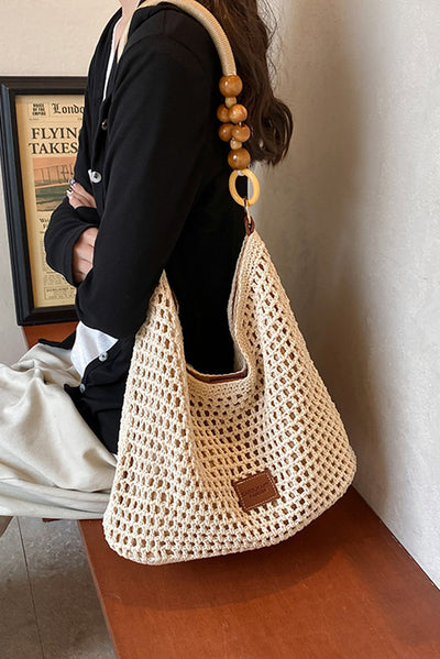 Ins Style Retro Hollow Straw Bag