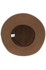 Pearl Embellished Beach Hat