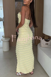 Sexy Off-shoulder Backless Slim Fit Elegant Maxi Dress