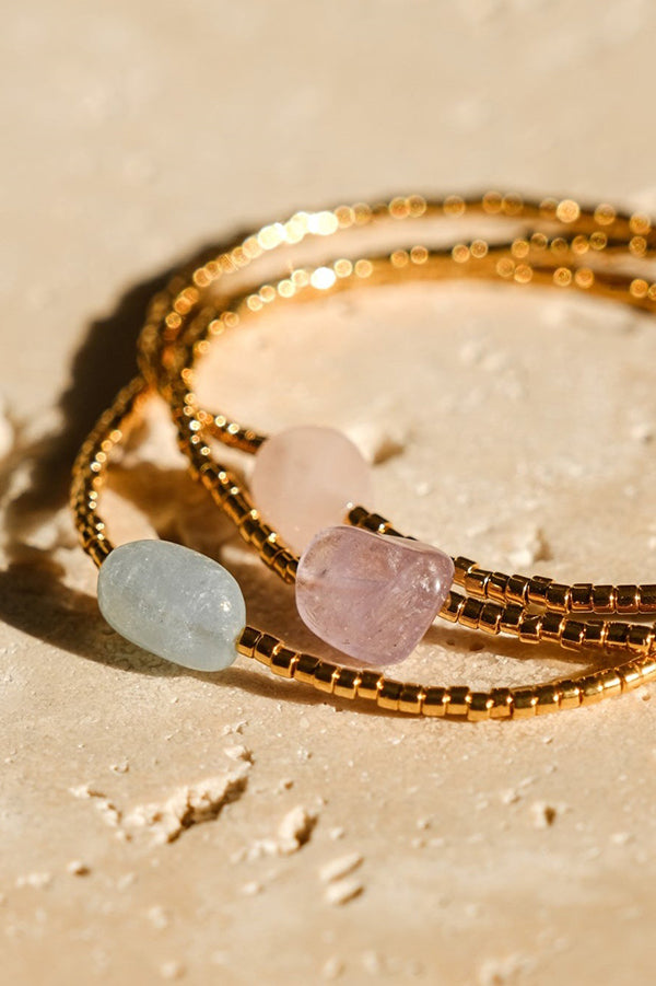 Fashion Crystal Beaded Hand-woven Bracelet