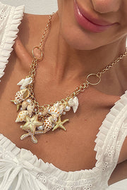 Bohemian Beach Shell Alloy Necklace