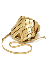 Fashion Triangle Woven Large-capacity Handbag