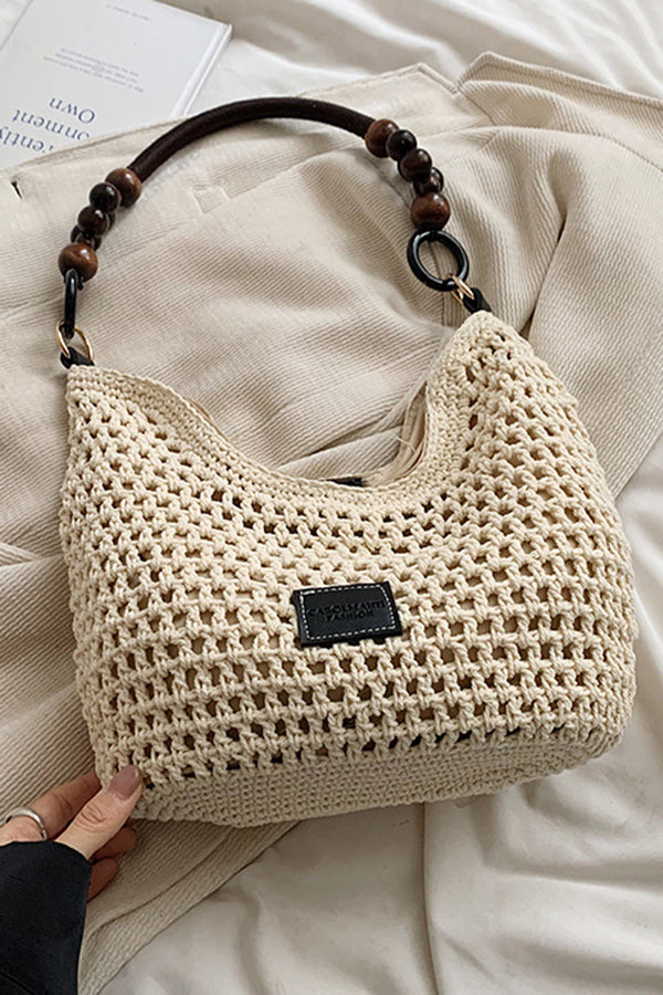 Ins Style Retro Hollow Straw Bag